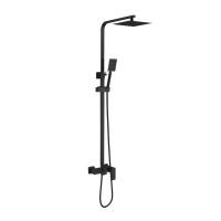 Душевая система, тропический душ, нерж. сталь VALFEX Antares Steel Black (4)