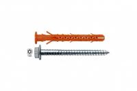 Дюбель фасадный MBK-STBf (с бортиком) HEX/T40 горячеоцин. или ТДЦ. 10х120 (50 шт)